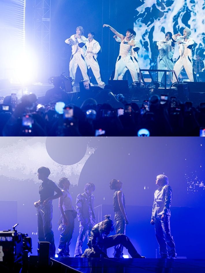 서울 공연을 시야제한석까지 매진시킨 피원하모니는 '모스트 원티드' 해외 투어를 이어간다. FNC엔터테인먼트 제공