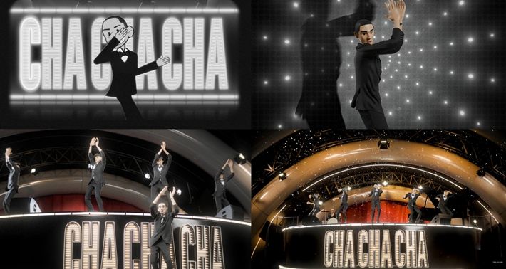 '차차차' 뮤직비디오는 애니메이션으로 제작됐다. 더블랙레이블 제공