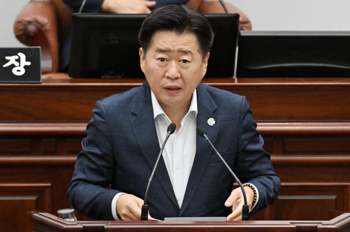 오영훈 제주지사. 도의회 제공