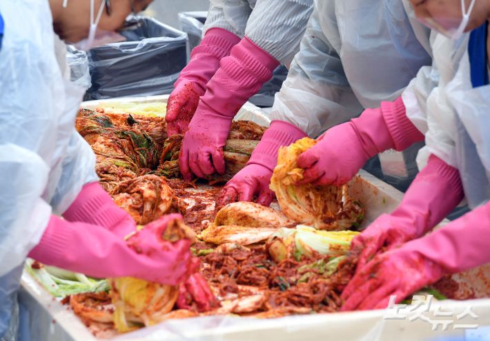 K푸드의 상징 김치. 황진환 기자