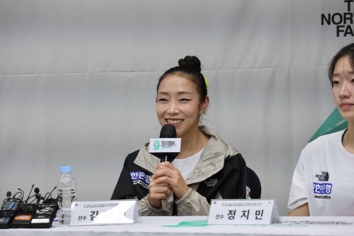 스포츠클라이밍 '현역 레전드' 김자인. 대한산악연맹 제공