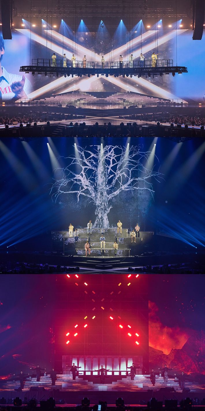 '슈퍼쇼 10' 공연 현장 사진. SM엔터테인먼트 제공