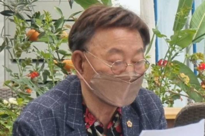 김건희씨 일가의 측근 김충식씨. 자료사진