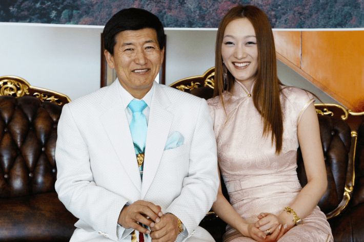 좌측부터 정명석, 정조은. 넷플릭스 제공