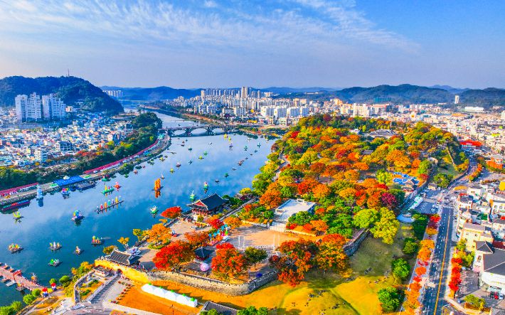 진주성. 경남도청 제공