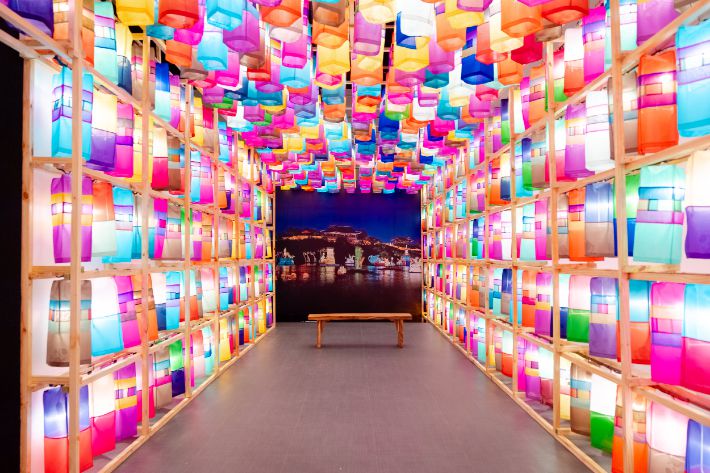 남강유등축제. 진주시청 제공