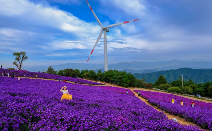 거창 감악산 별바람언덕. 경남도청 제공