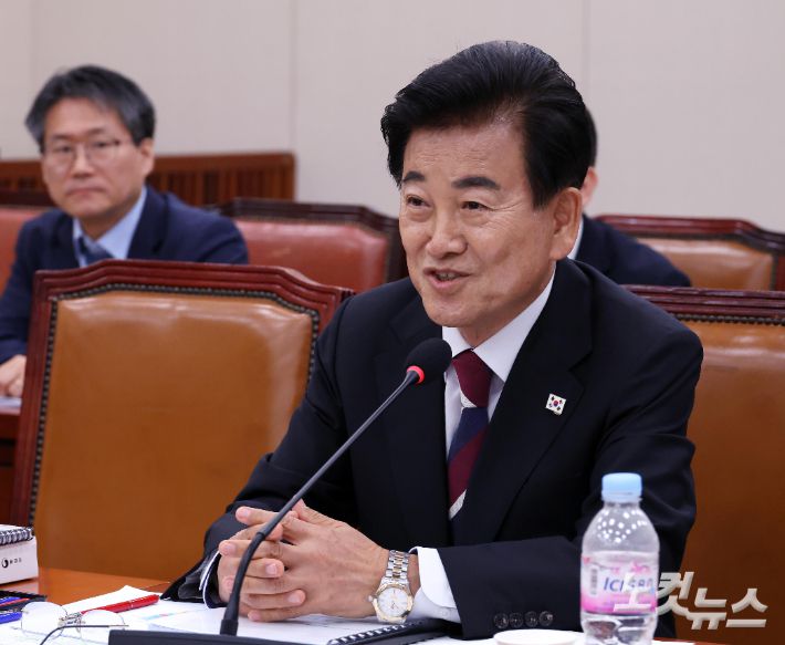 정동영 통일부 장관. 황진환 기자