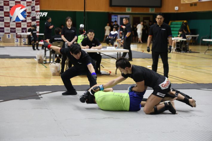 2026 아이치·나고야 아시안게임 MMA 국가대표 선발전에 출전한 선수들의 경기 장면. 대한MMA총협회 제공