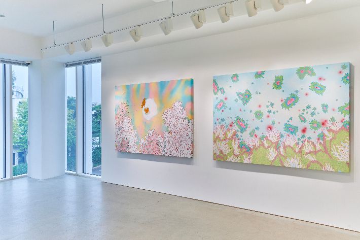 독일 베를린을 무대로 활동하는 조주현(38)의 개인전 '공존을 향하는 일(A work towards coexistence)'이 서울시 중구 동호로 페이토 갤러리에서 27일까지 열린다. 페이토 갤러리 제공