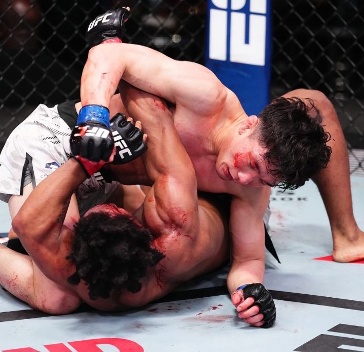 이창호의 경기 장면. 이창호 SNS 사진 캡처