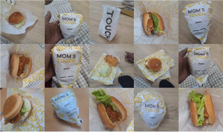 김해공항 첫 공항난민 A씨가 지난 13일부터 17일까지 5일 동안 제공 받은 출국대기실 식사 모습. 이주민 인권을 위한 부울경 공동대책위원회 제공