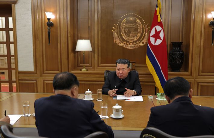 김정은 북한 국무위원장. 연합뉴스