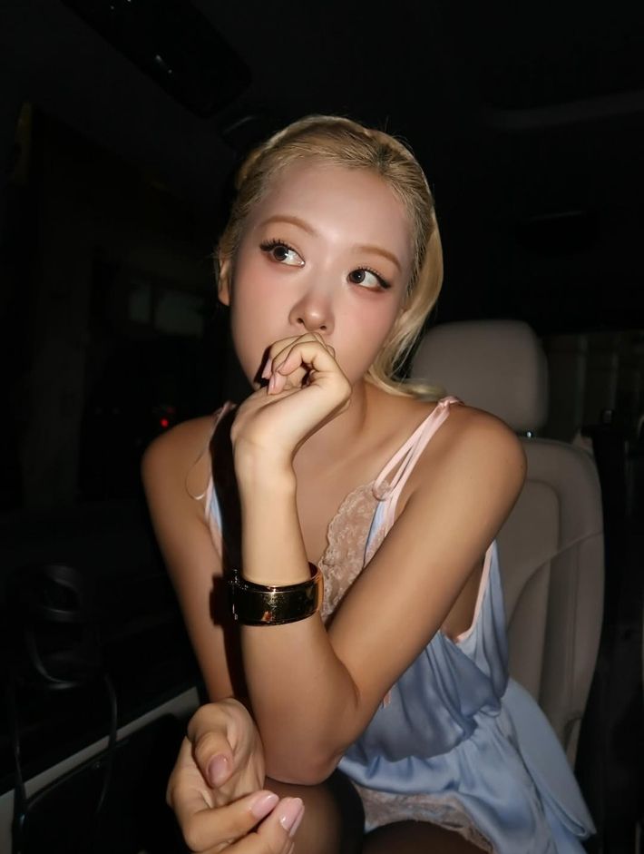 블랙핑크 로제 SNS 캡처