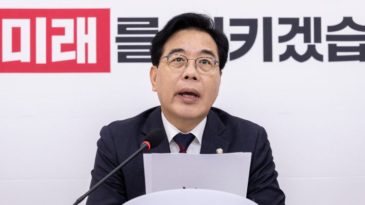 국민의힘 송언석 원내대표. 연합뉴스