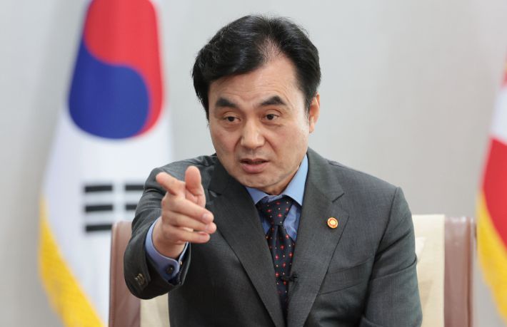 안규백 국방부 장관. 연합뉴스