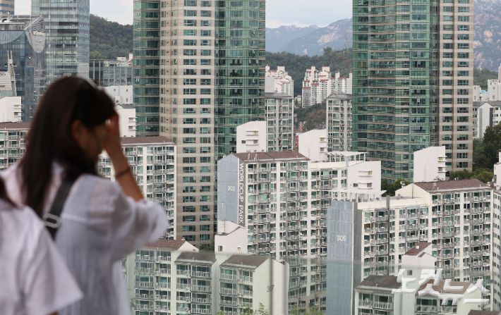 서울 아파트 모습. 류영주 기자