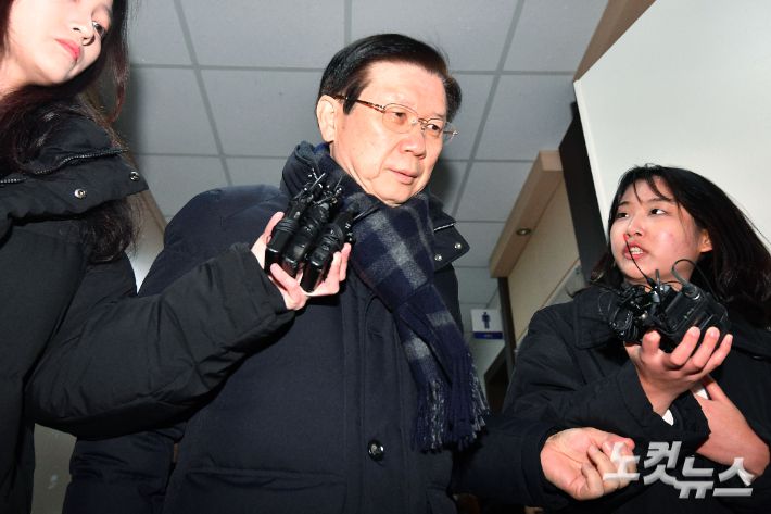 윤석열 전 대통령 체포영장 집행을 방해한 혐의를 받는 박종준 전 대통령경호처 경호처장. 류영주 기자