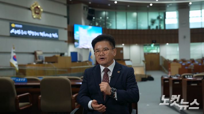 경기도의회 건설교통위원회 부위원장 문병근 의원(국민의힘·수원11). 박철웅 PD