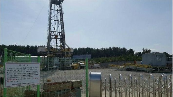 포항시 북구 흥해읍 지열발전소 부지 모습. 자료사진