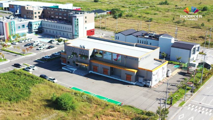 한국식품산업클러스터진흥원 소스산업화센터 전경. 노컷TV 캡처