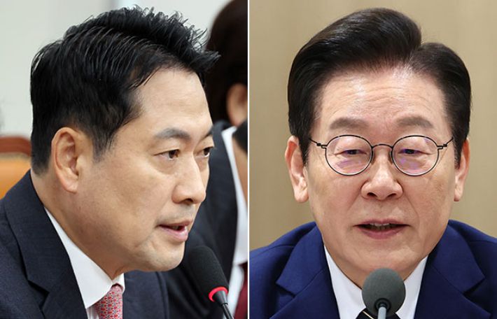 장동혁 국민의힘 대표(왼쪽)와 이재명 대통령. 윤창원 기자·연합뉴스