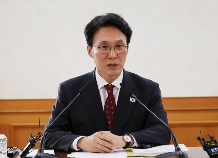 발언하는 김민석 국무총리. 연합뉴스