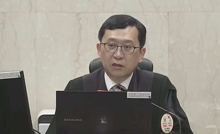 이진관 부장판사. 연합뉴스