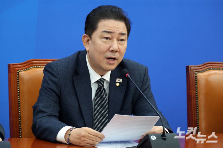 더불어민주당 김병기 원내대표. 윤창원 기자