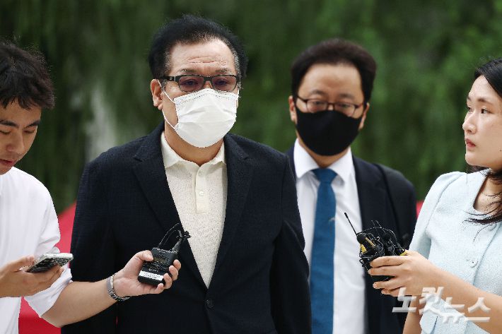 건진법사 전성배 씨. 황진환 기자