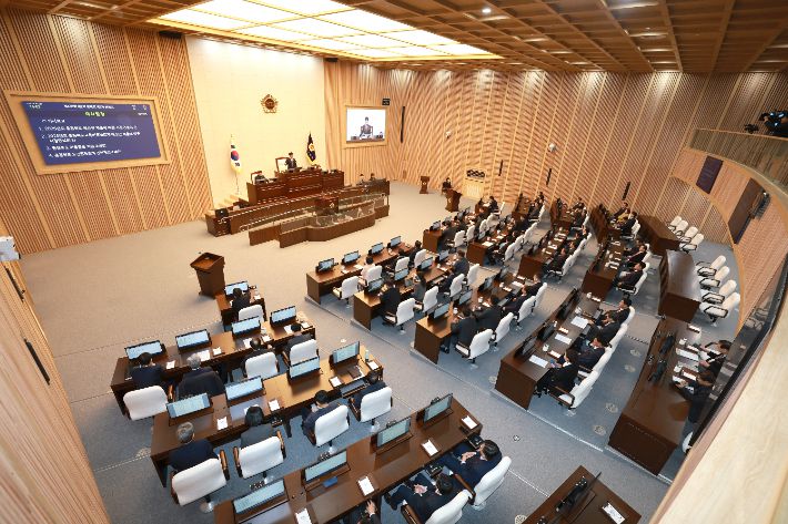 충북도의회 제공