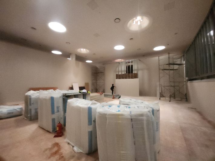 전시 콘텐츠 제작 현장. 제작업체 측 제공