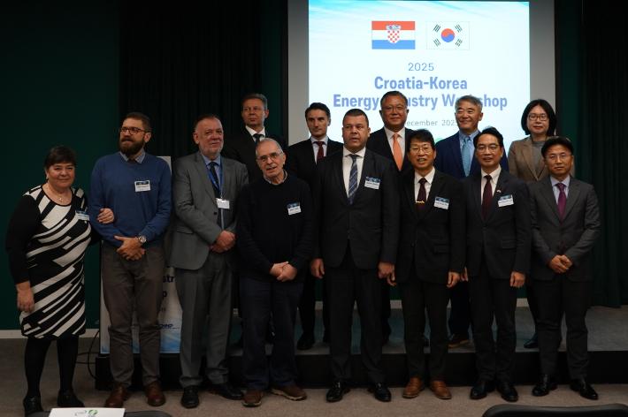 한수원이 크로아티아와 에너지 산업 워크숍을 개최했다. 한수원 제공