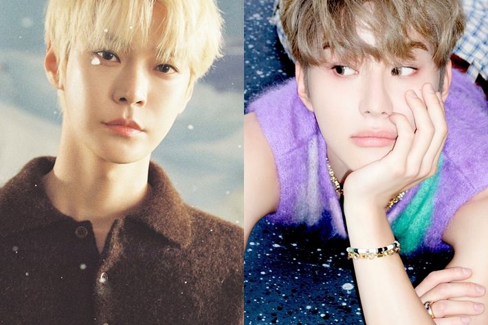 왼쪽부터 NCT 도영, 정우. SM엔터테인먼트 제공