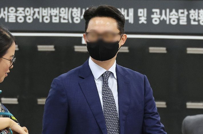 '건진법사 청탁 의혹'의 핵심 인물인 통일교 전 세계본부장 윤모 씨. 연합뉴스