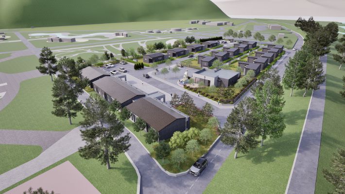 농촌보금자리 조성사업 조감도. 삼척시 제공