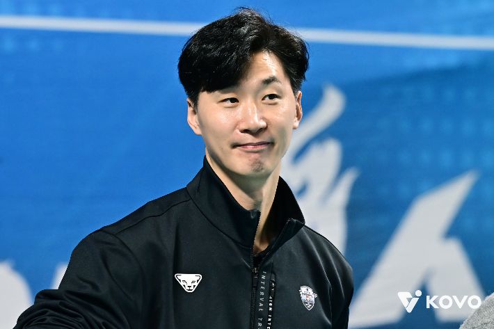 '박철우 대행 체제' 우리카드, 연승 도전. 한국배구연맹