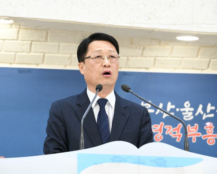 울산광역시 기독교총연합회 김영용 신임회장. 울산광역시 기독교총연합회 제공