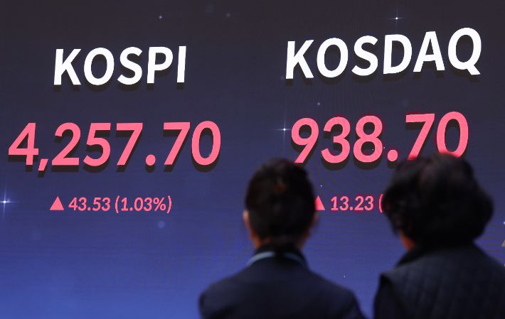 새해 첫 증시 개장. 연합뉴스