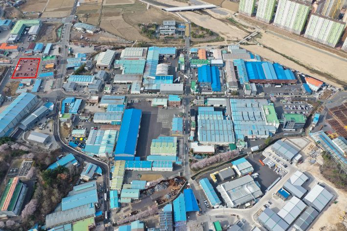 경주 외동산업단지 전경. 경주시 제공