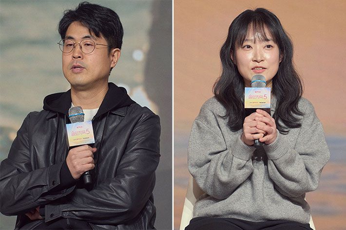 좌측부터 김재원 PD, 박수지 PD. 넷플릭스 제공