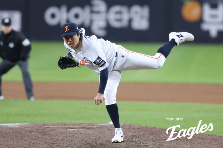 좌완 불펜 김범수. 한화 이글스