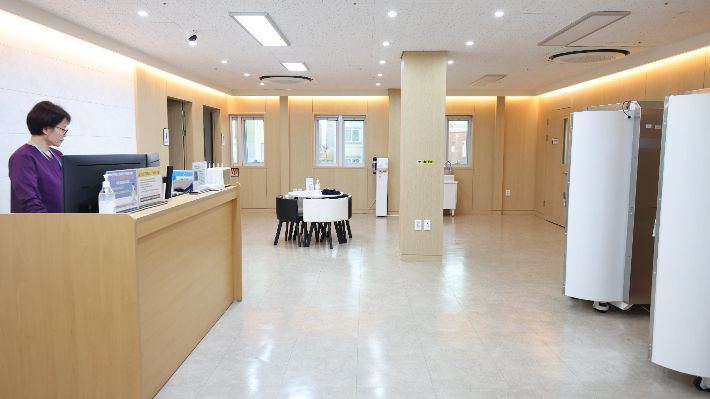 세명기독병원 고압산소치료실. 포항세명기독병원 제공