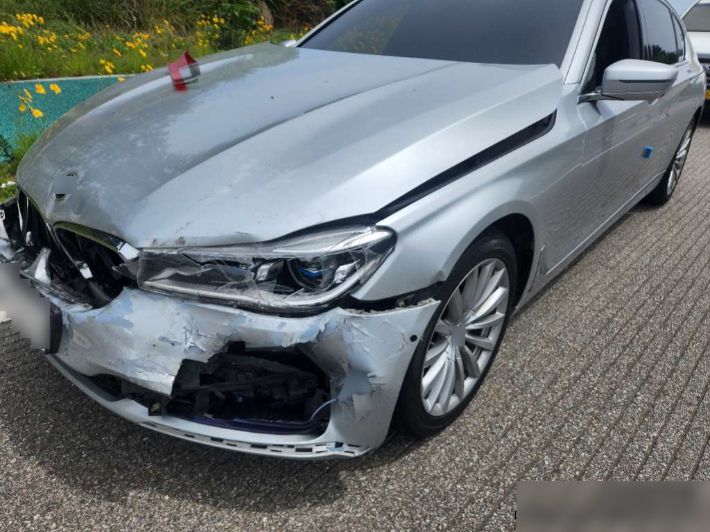 사고 차량 모습. 대전경찰청 제공