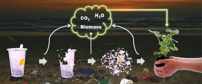 생분해 플라스틱 퇴비조건 시험 이미지. 출처=KOTITI