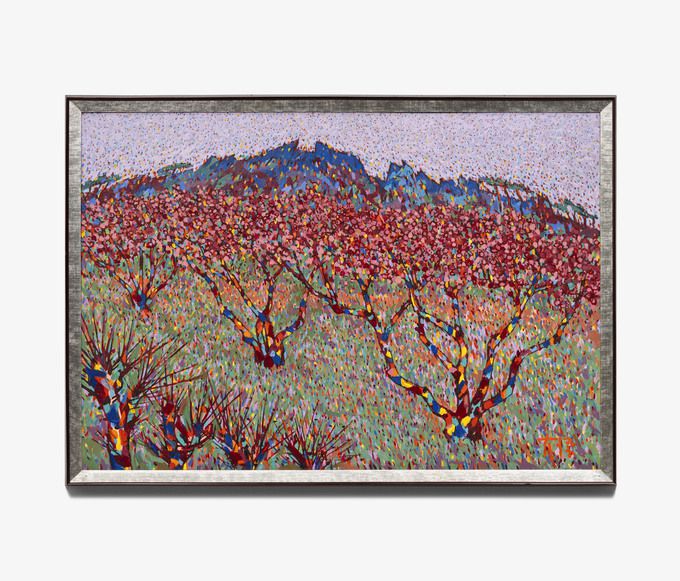 이대원, ‘농원’ (1980, 캔버스에 유채, 112.1x162.2cm)