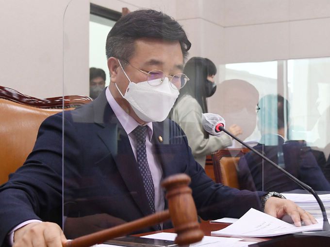 더불어민주당 윤호중 의원. 뉴시스