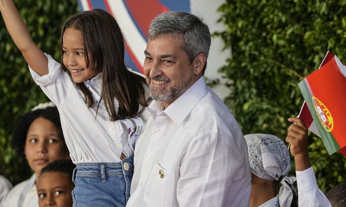 마리오 아브도 베니테스 파라과이 대통령. AP연합뉴스