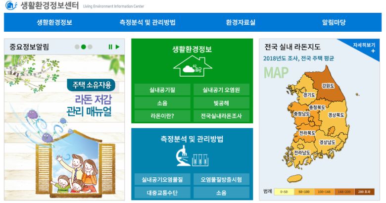 출처=생활환경정보센터 홈페이지