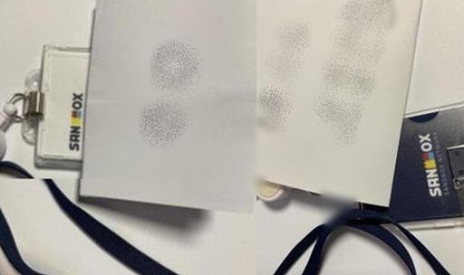 샌드박스 전 직원이라고 주장한 글쓴이가 디씨인사이드 갤러리에 증거로 올린 사원증